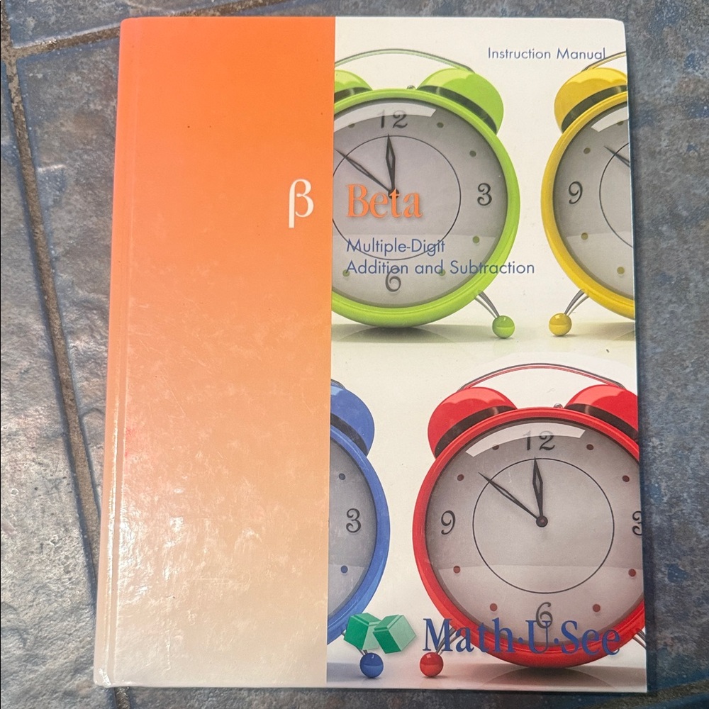 Beta Math Instruction Manual
